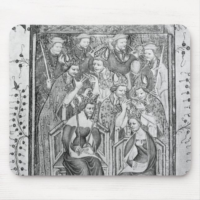 Die Krönung von Richard II Mousepad (Vorne)