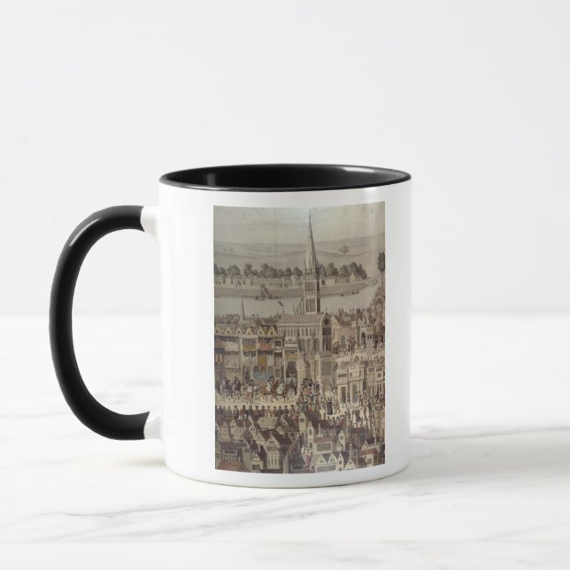Die Krönungs-Prozession von König Edward VI Tasse (Links)