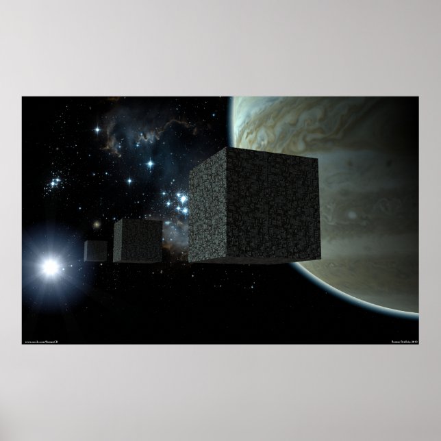 Die Kuben Poster (Vorne)