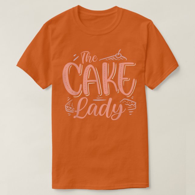 Die Kuchenmutter, Backkuchengebäck T-Shirt (Design vorne)