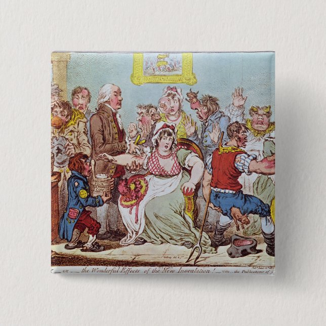 Die Kuh-Pocke oder die wunderbaren Effekte Button (Vorderseite)