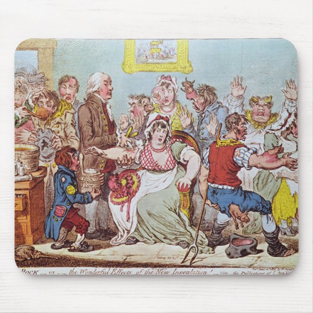 Die Kuh-Pocke oder die wunderbaren Effekte Mousepad (Vorne)