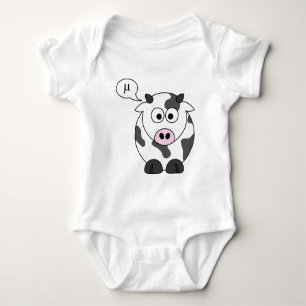Die Kuh sagt μ Baby Strampler