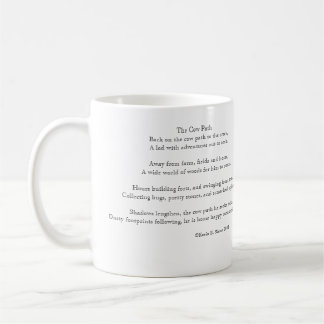 Die Kuh-Weg-und Gedicht-Kaffee-Tasse Kaffeetasse