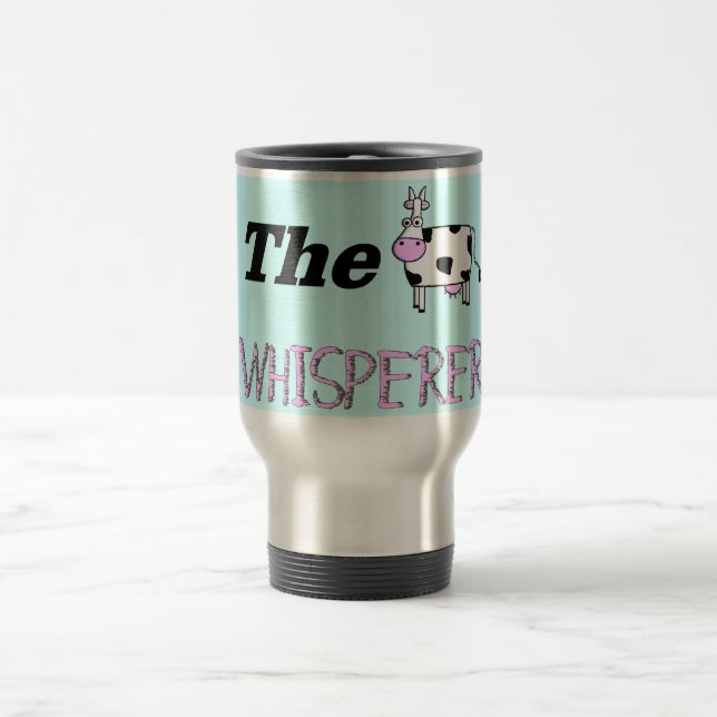 Die Kuhwhisperer-Geschenke Reisebecher (Mittel)