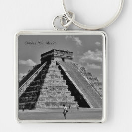 Die Kukulkan-Pyramide Schlüsselanhänger