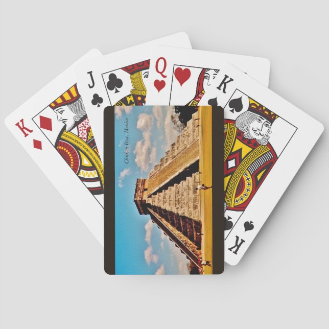 Die Kukulkan-Pyramide Spielkarten (Rückseite)