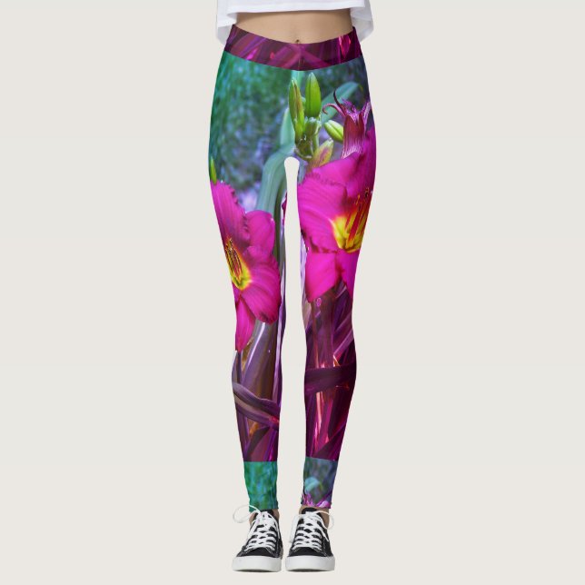 Die kundenspezifischen Leggings der Frauen, (Vorderseite)