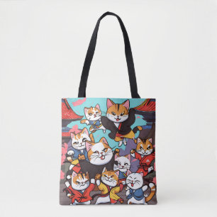 Die Kung-Fu-Katze spektakulär Tasche