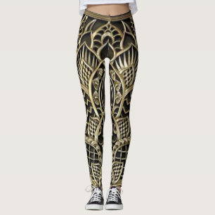 Die Kunst-Deko-Entwurfs-Leggings der Frauen Leggings