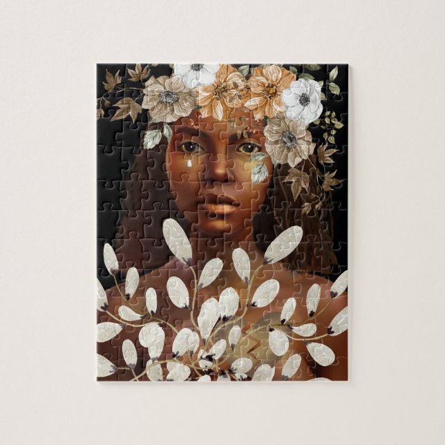Die Kunst der afrikanischen Frauen in den Herzen (Vertikal)