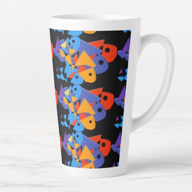 DIE KUNST DER FISCHE MILCHTASSE (Rechts)