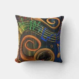 Die Kunst der Musik Kissen