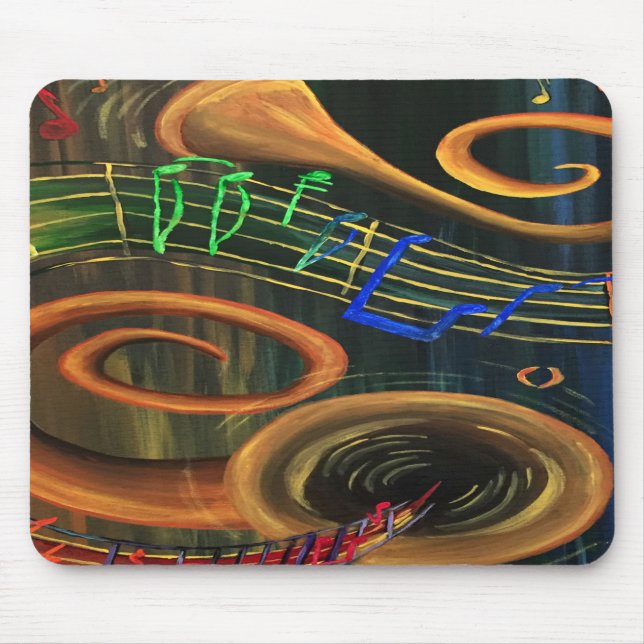 Die Kunst der Musik Mousepad (Vorne)