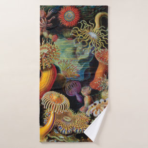 die Kunst der Natur durch Ernst Haeckel Badehandtuch