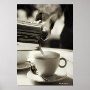 Die Kunst der neuen Kaffeeherstellung/Hinzufügen Poster