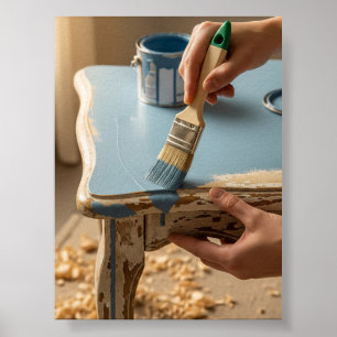 Die Kunst der Renovierung Poster