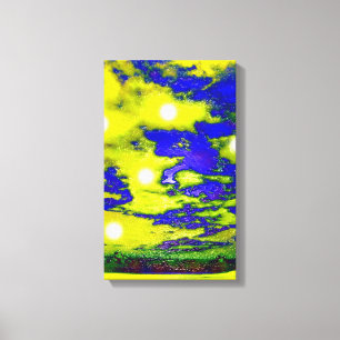 Die Kunst der Sterne Leinwanddruck