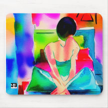 Die Kunst des Aufschiebens der Maus Pad