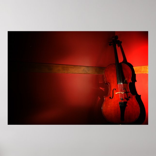 Die Kunst des Cello Poster (Vorne)