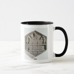 Die Kunst des Gebäude, sechseckige dekorative Tasse