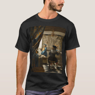 Die Kunst des Malens 1668 Johannes Vermeer T-Shirt