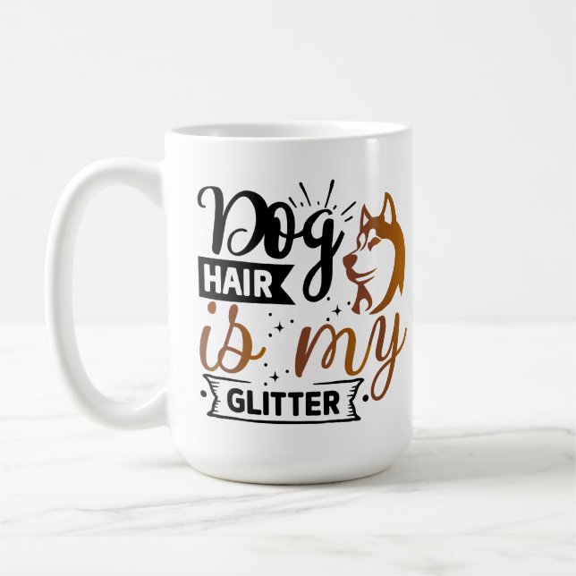 Die Kunst des positiven Hundes | Motivierend Angeb Kaffeetasse (Links)