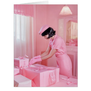 Die Kunst des rosa Geschenkes