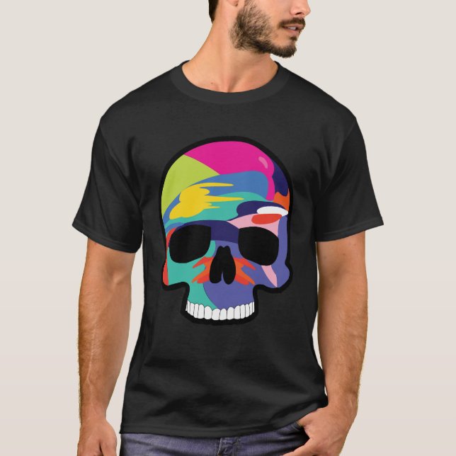 Die Kunst des Skeletts T-Shirt (Vorderseite)