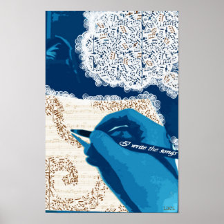 Die Kunst des Song Poster