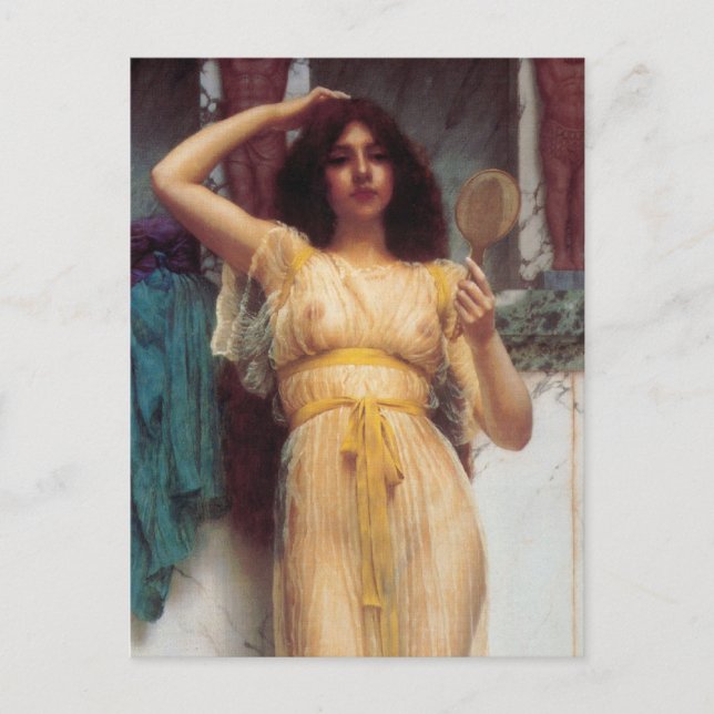 Die Kunst des Spiegels Postkarte (Vorderseite)