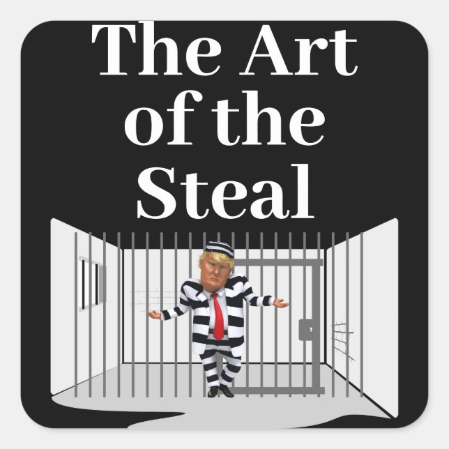 Die Kunst des Sticker für Trump (Vorderseite)