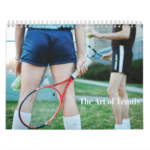 Die Kunst des Tenniskalenders Kalender