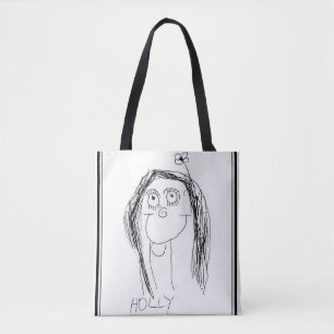 Die Kunst Ihres Kindes auf einer individuellen Tra Tasche