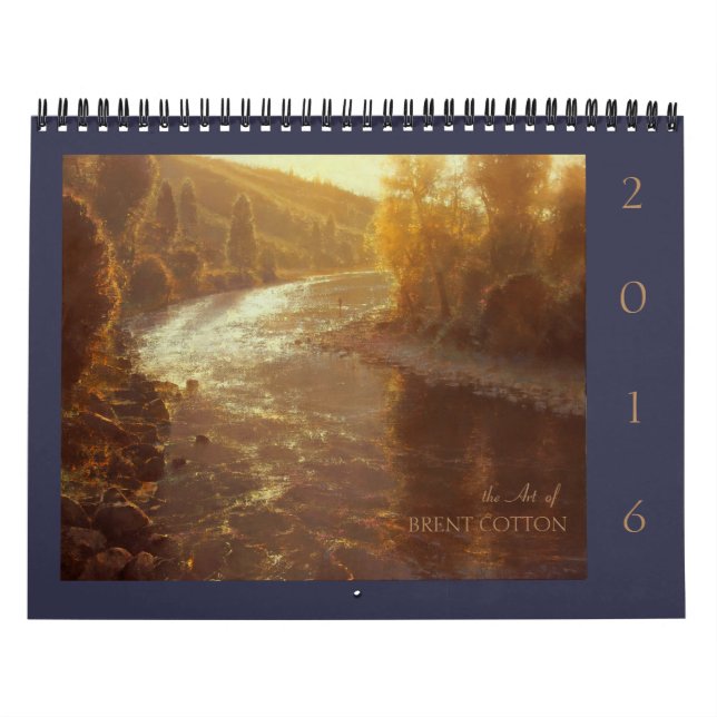 Die Kunst von Brent-Baumwolle 2016 Kalender (Titelbild)
