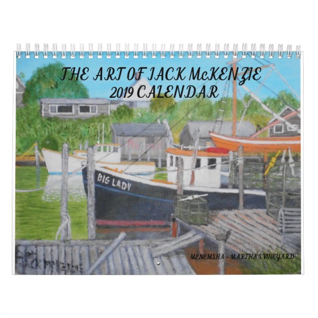 DIE KUNST VON JACK MCKENZIE 2019 KALENDER (Titelbild)