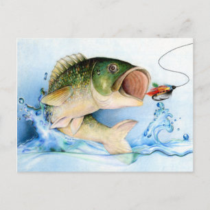 Die Kunst von K. Liu - Grad 10 Postkarte