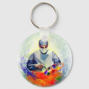 Die Kunst von Medizin Schlüsselanhänger