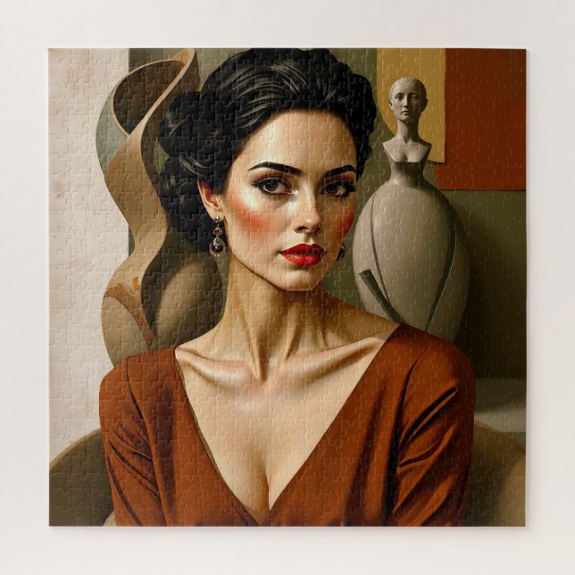 Die Kunst zwischen uns - buntes Portrait (Vertikal)