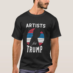 Die Künstler für Trump 2024 nehmen die Wahlen in A T-Shirt