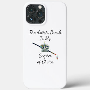 "Die Künstlerbürste ist meine Vorliebe" Case-Mate iPhone Hülle