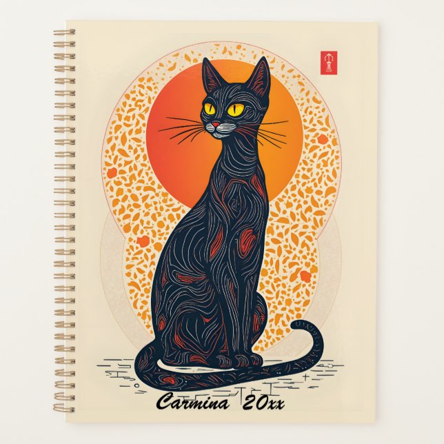 Die künstlerische Katze Planer (Vorderseite)
