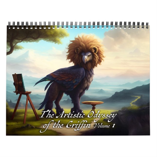 Die künstlerische Odyssee des Griffins Band 1 Kalender (Titelbild)