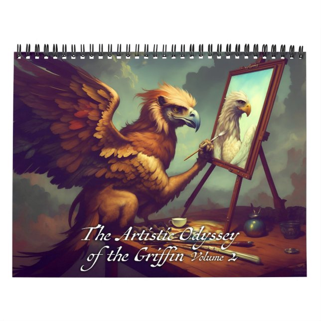 Die künstlerische Odyssee des Griffins Band 2 Kalender (Titelbild)
