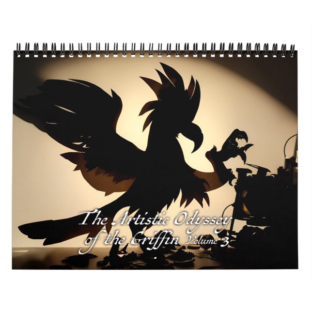 Die künstlerische Odyssee des Griffins Band 3 Kalender (Titelbild)
