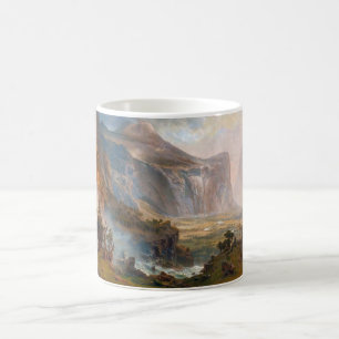 Die Kuppeln von Yosemite von Albert Bierstadt  Kaffeetasse