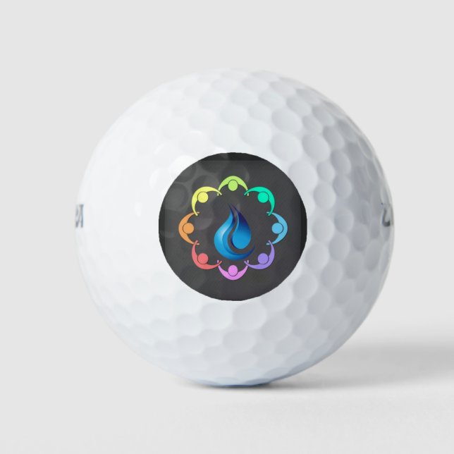 Die kuppelsichere Ionomer-Abdeckung widersteht dem Golfball (Vorderseite)