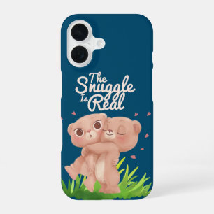 Die Kuschelphase ist echt süße Bärenumarmungen iPhone 16 Hülle