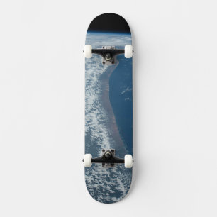 Die Küste des Indischen Ozeans in Kenia und Somali Skateboard