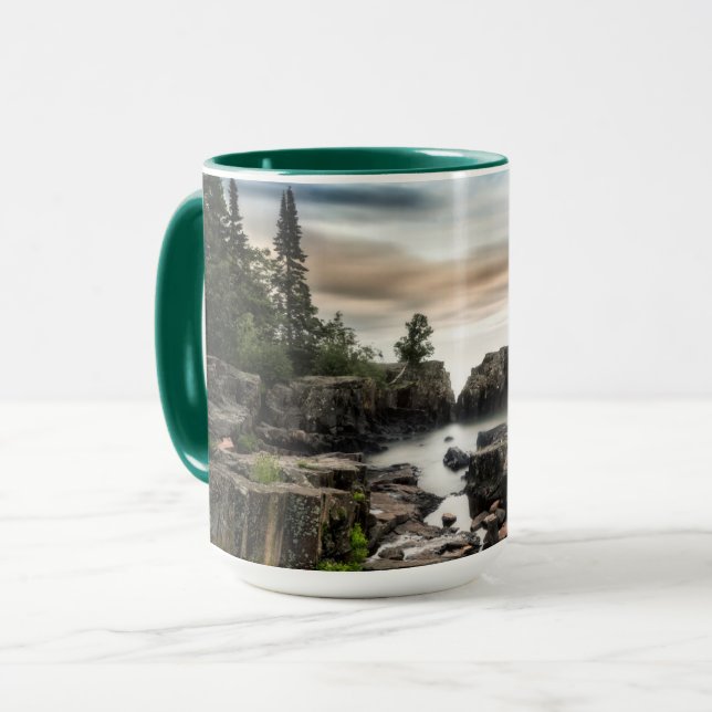 Die Küste des Oberen Sees | Minnesota Tasse (Vorderseite Links)